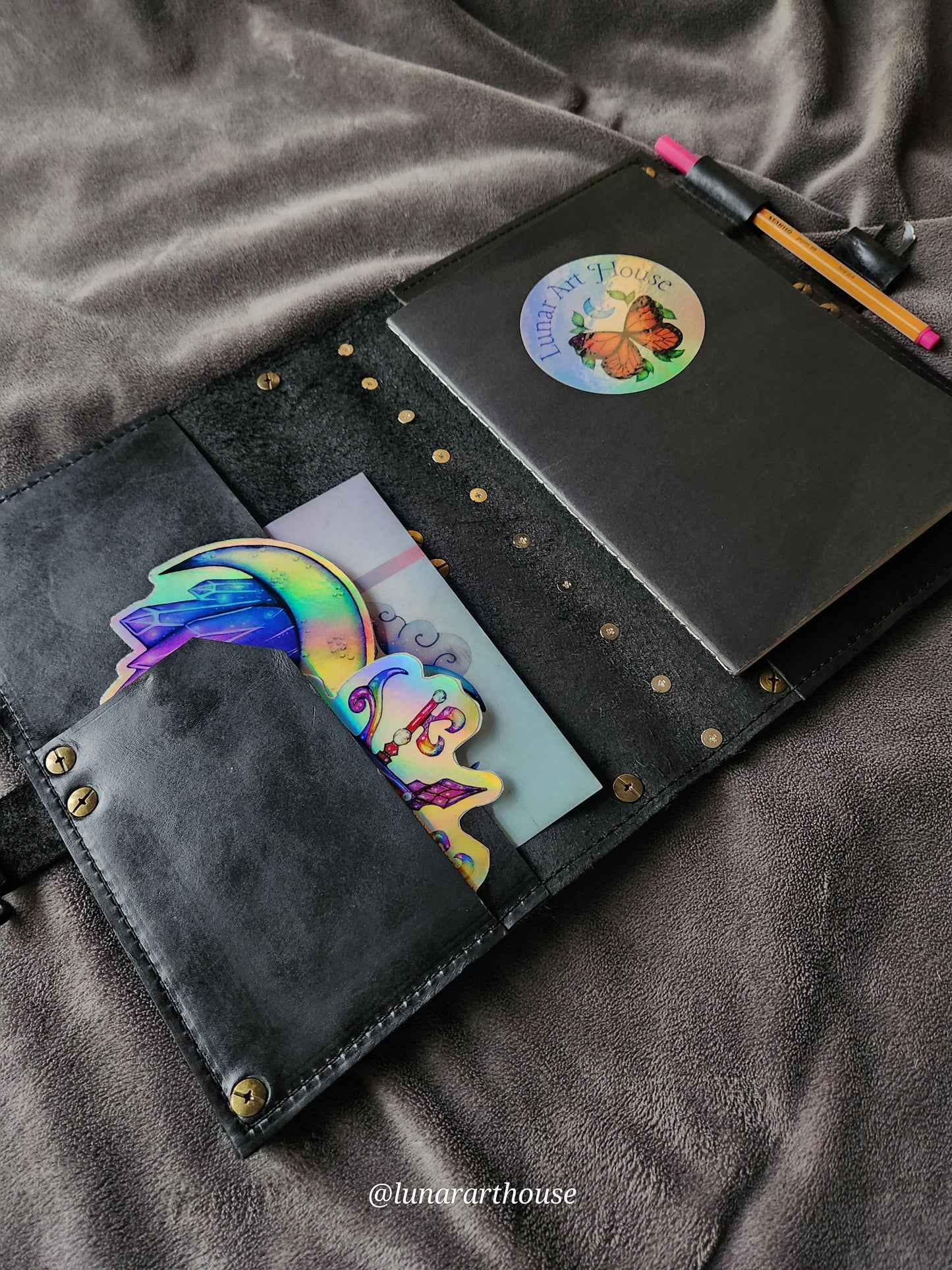 Skull Hidden Key Journal