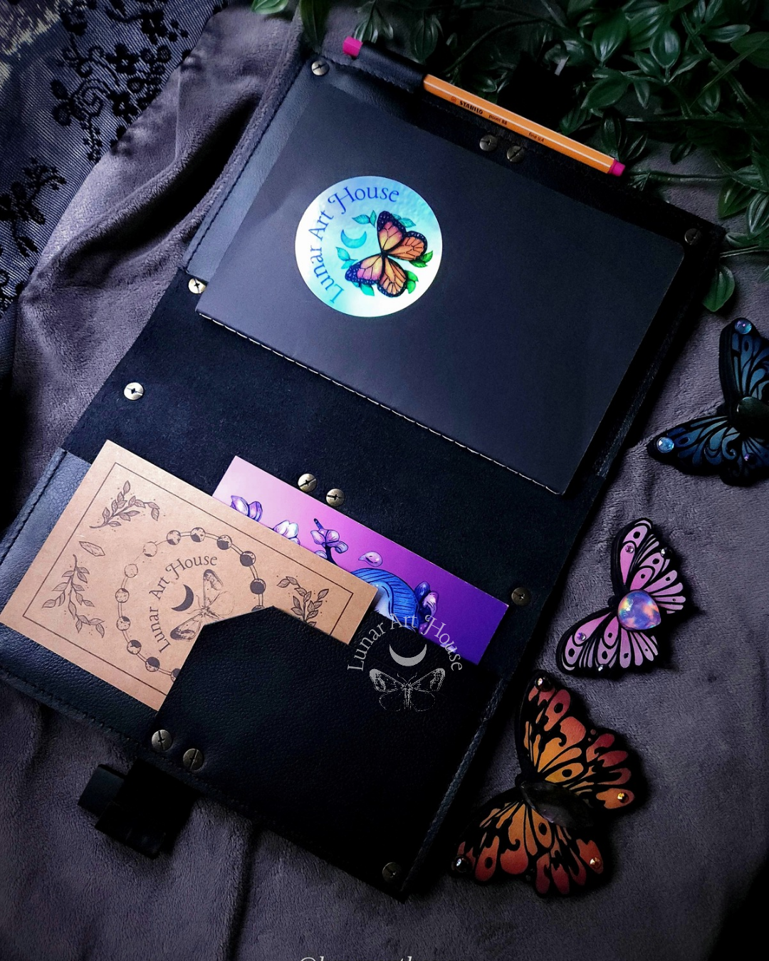 Butterflies Hidden Key Journal