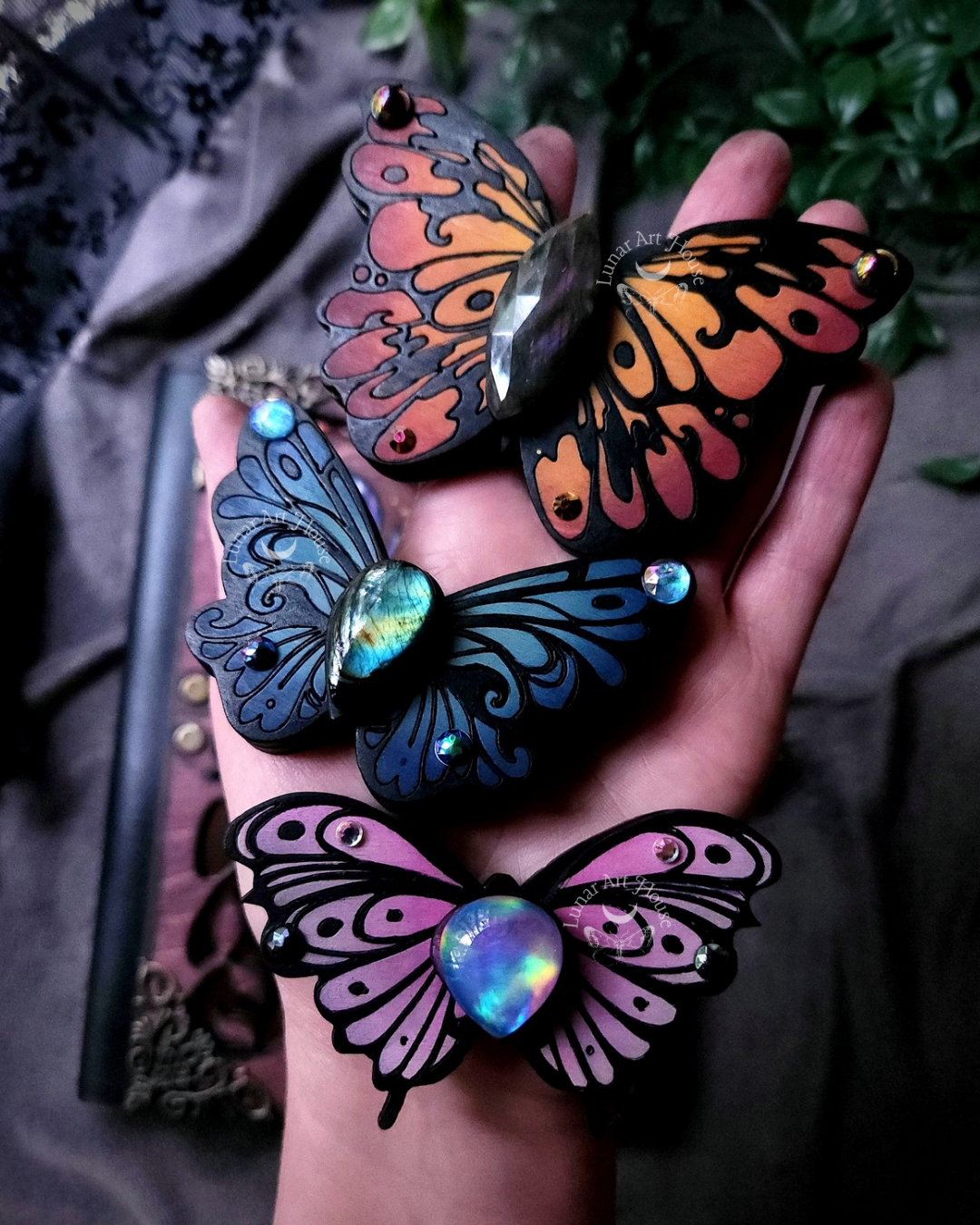 Butterflies Hidden Key Journal
