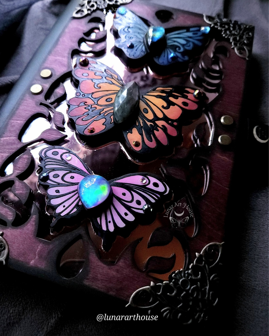 Butterflies Hidden Key Journal