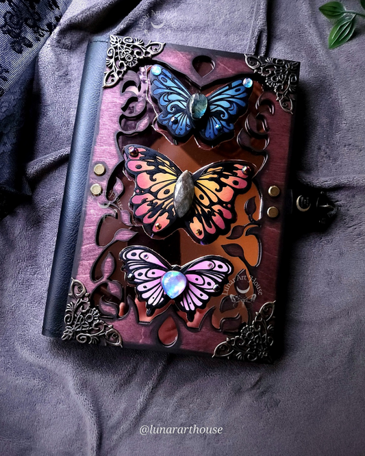 Butterflies Hidden Key Journal