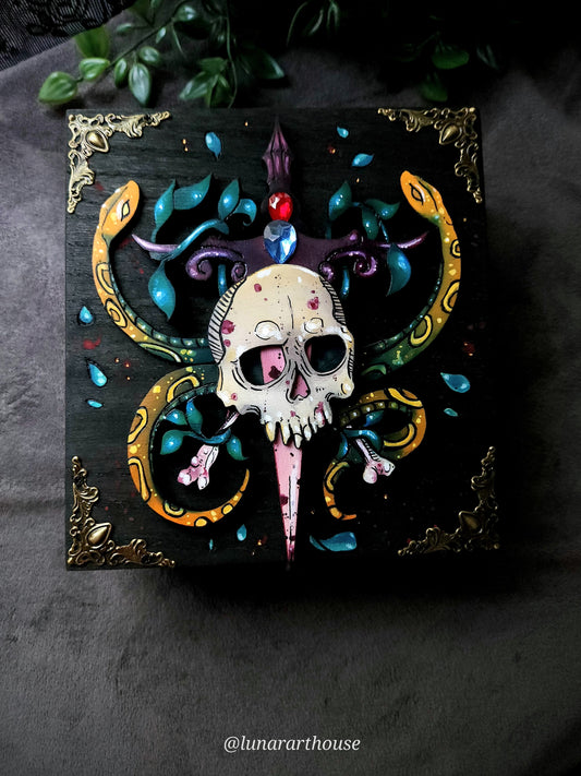 Two Snakes Hidden Key Box