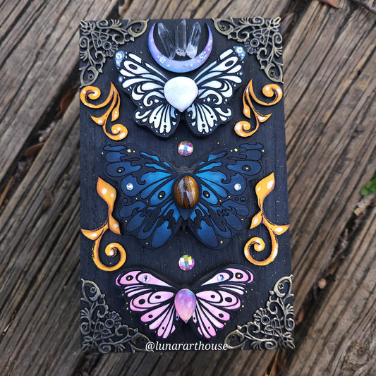 Butterflies Hidden Key BOX™ Made To Order