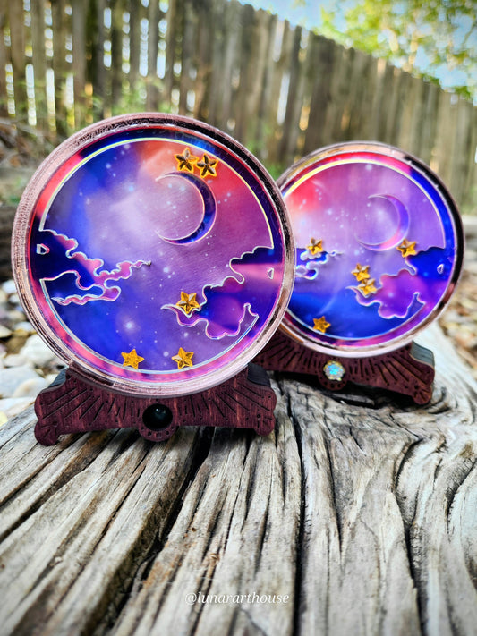 Crystal Ball Shaker Box