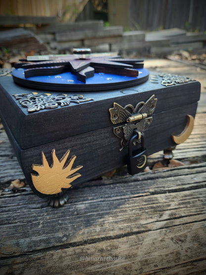 Celestial Compass Hidden Key Box™ Made to Order