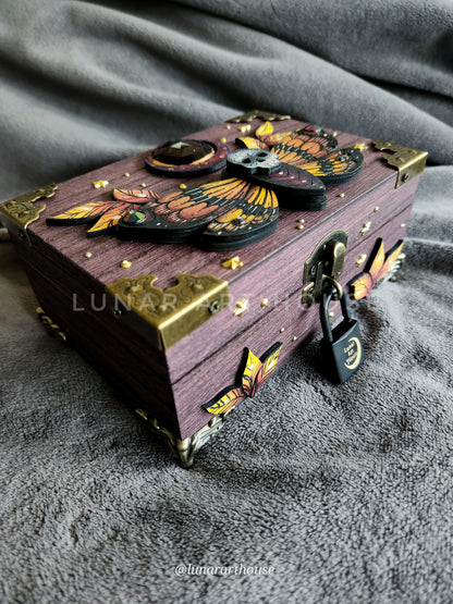 Mini Death Moth Hidden Key Box™