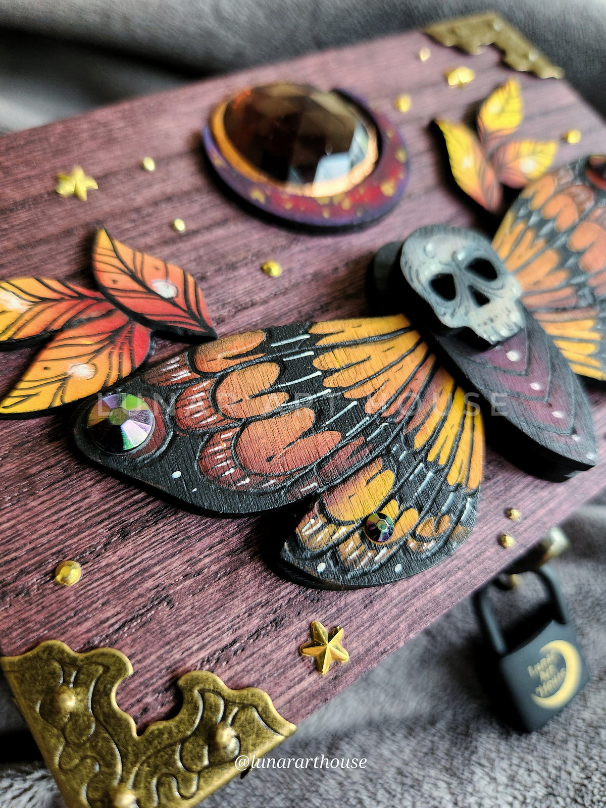 Mini Death Moth Hidden Key Box™