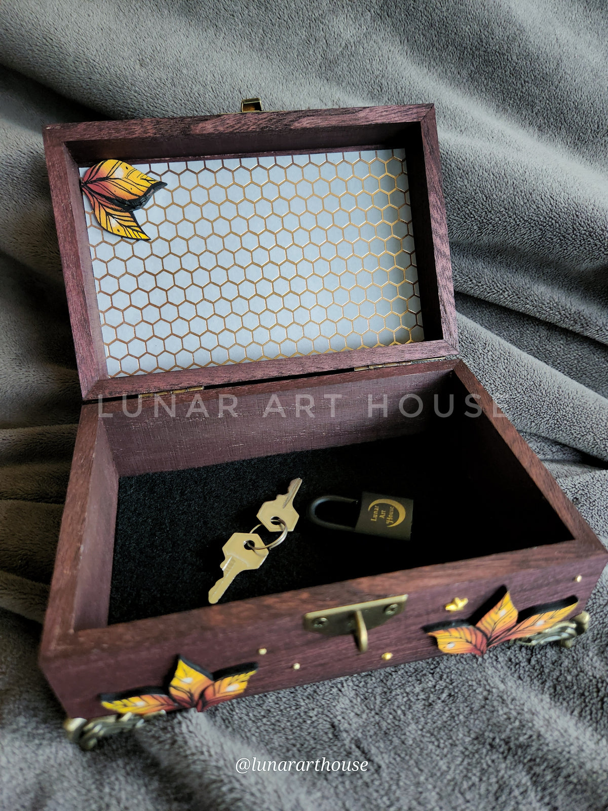 Mini Death Moth Hidden Key Box™