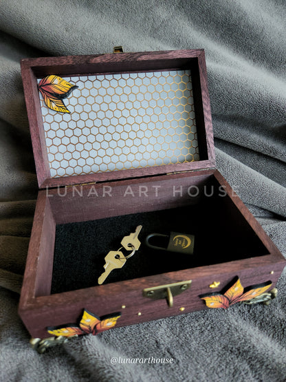 Mini Death Moth Hidden Key Box™