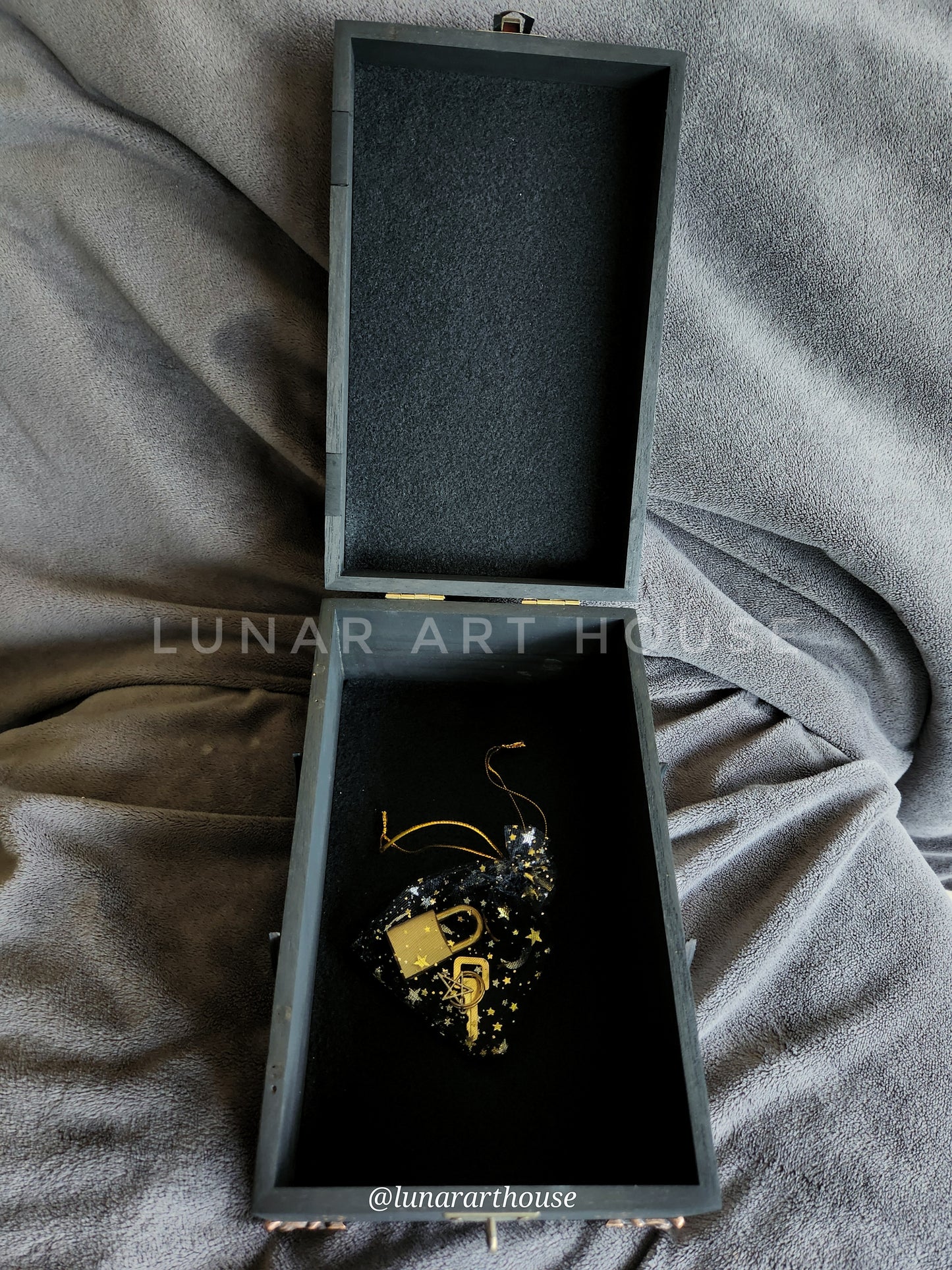 Blue OG Snake and Moon Hidden Key Box™