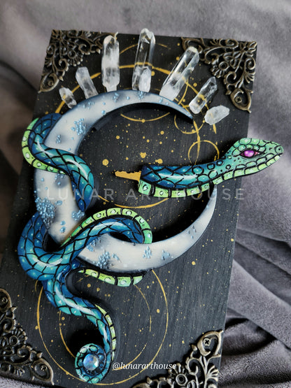 Blue OG Snake and Moon Hidden Key Box™