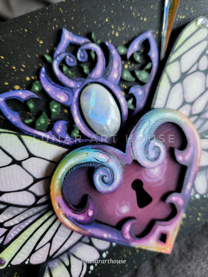Rainbow Heart Lock OG Hidden Key Box™