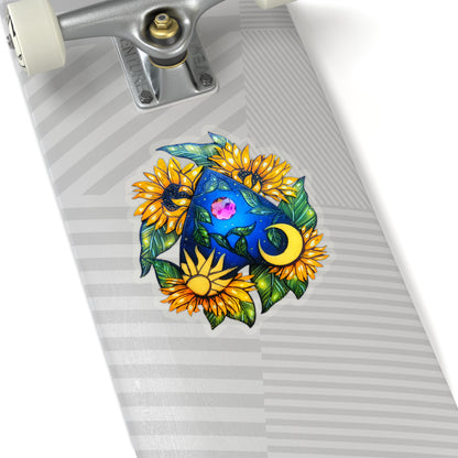 Sunflower Planchette Sticker