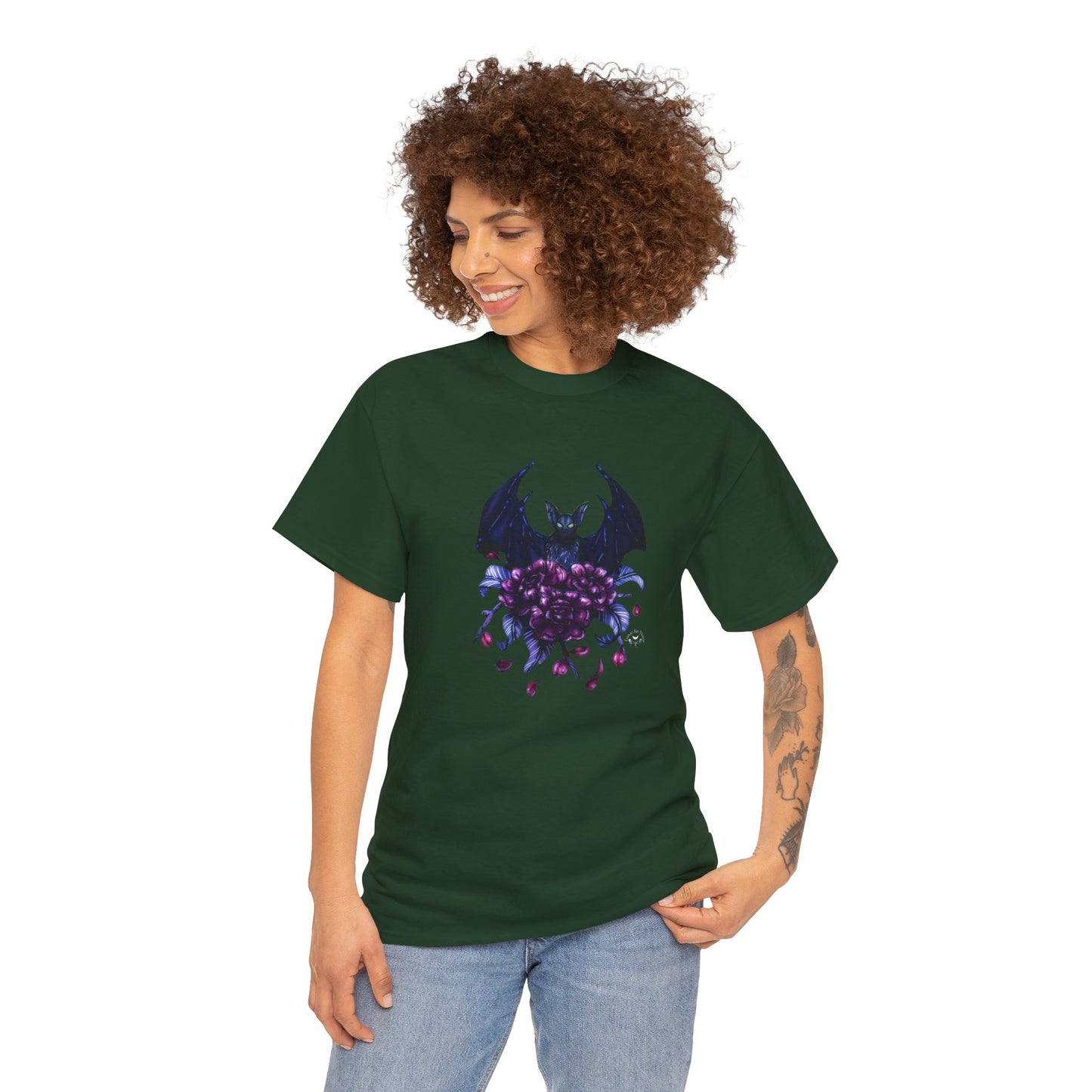 Floral Bat Tee