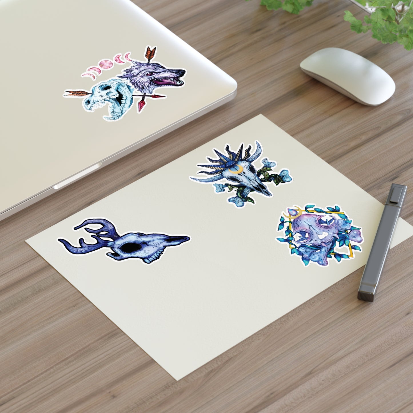 Animal Skulls Sticker Sheet