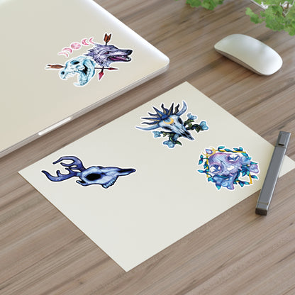 Animal Skulls Sticker Sheet