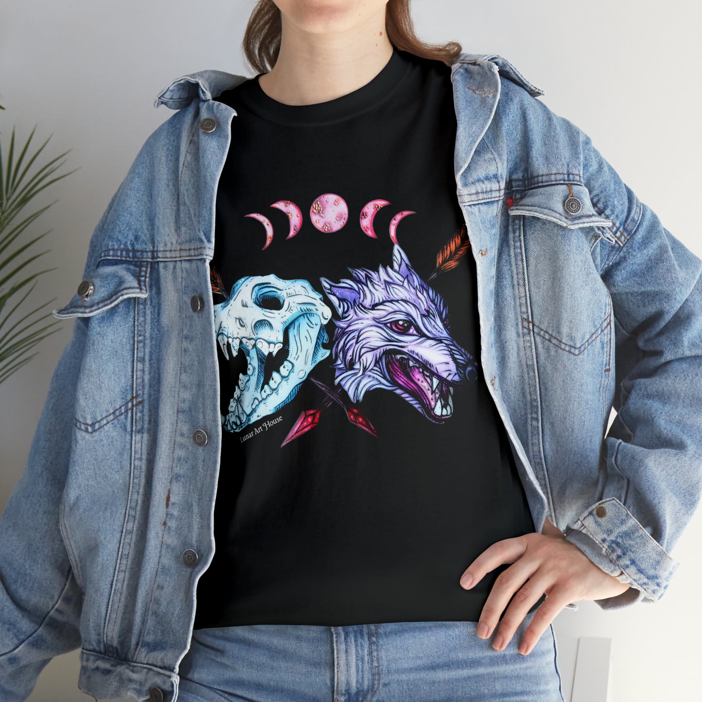 Blood Moon Wolf Tee