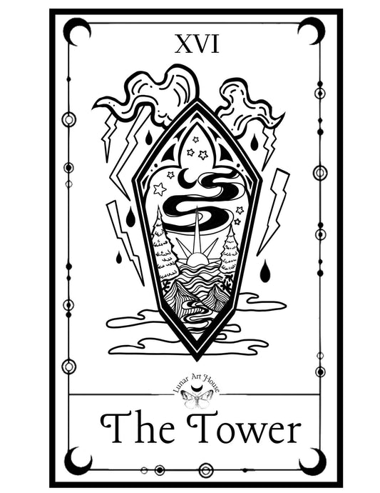 The Tower Coloring Page