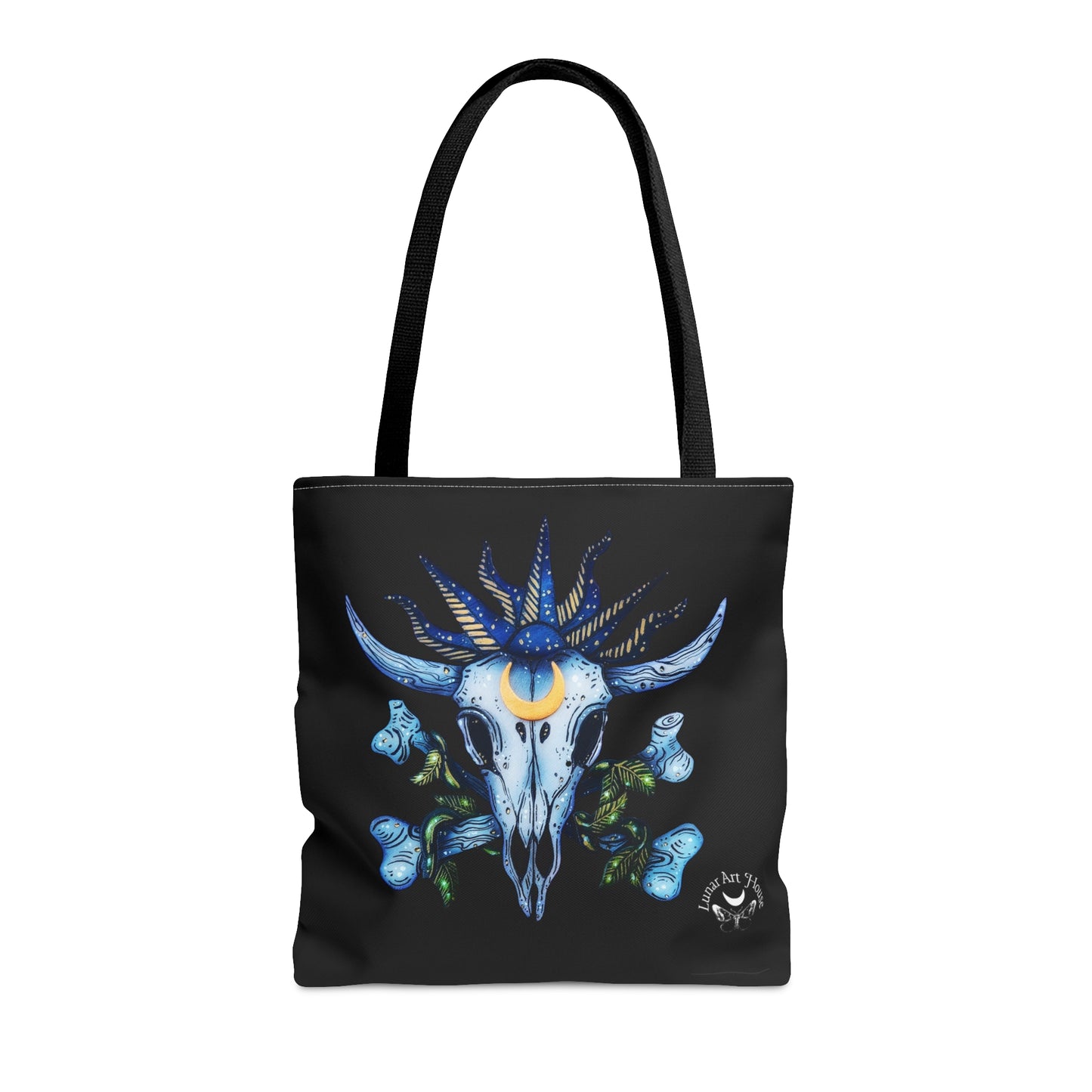 Cow Skull Tote Bag