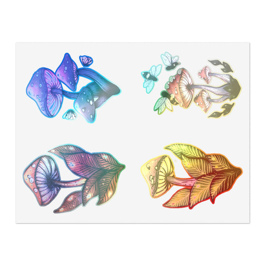Mushrooms Sticker Sheet