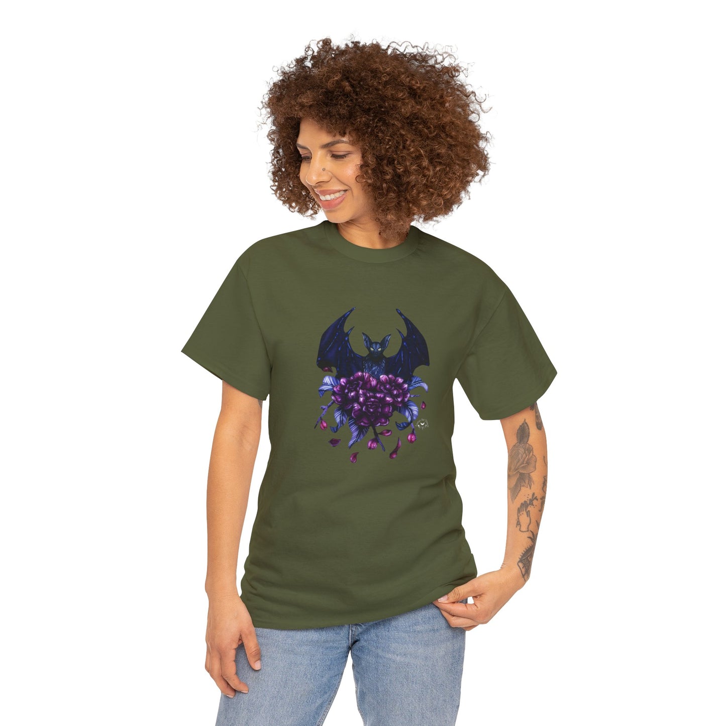 Floral Bat Tee