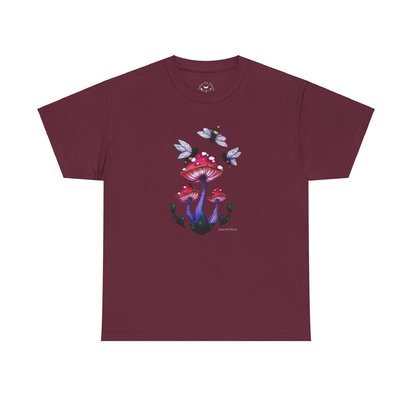 Mushrooms and Bees Tee