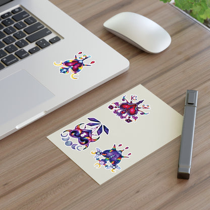 Rainbow Hearts Sticker Sheet