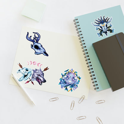 Animal Skulls Sticker Sheet