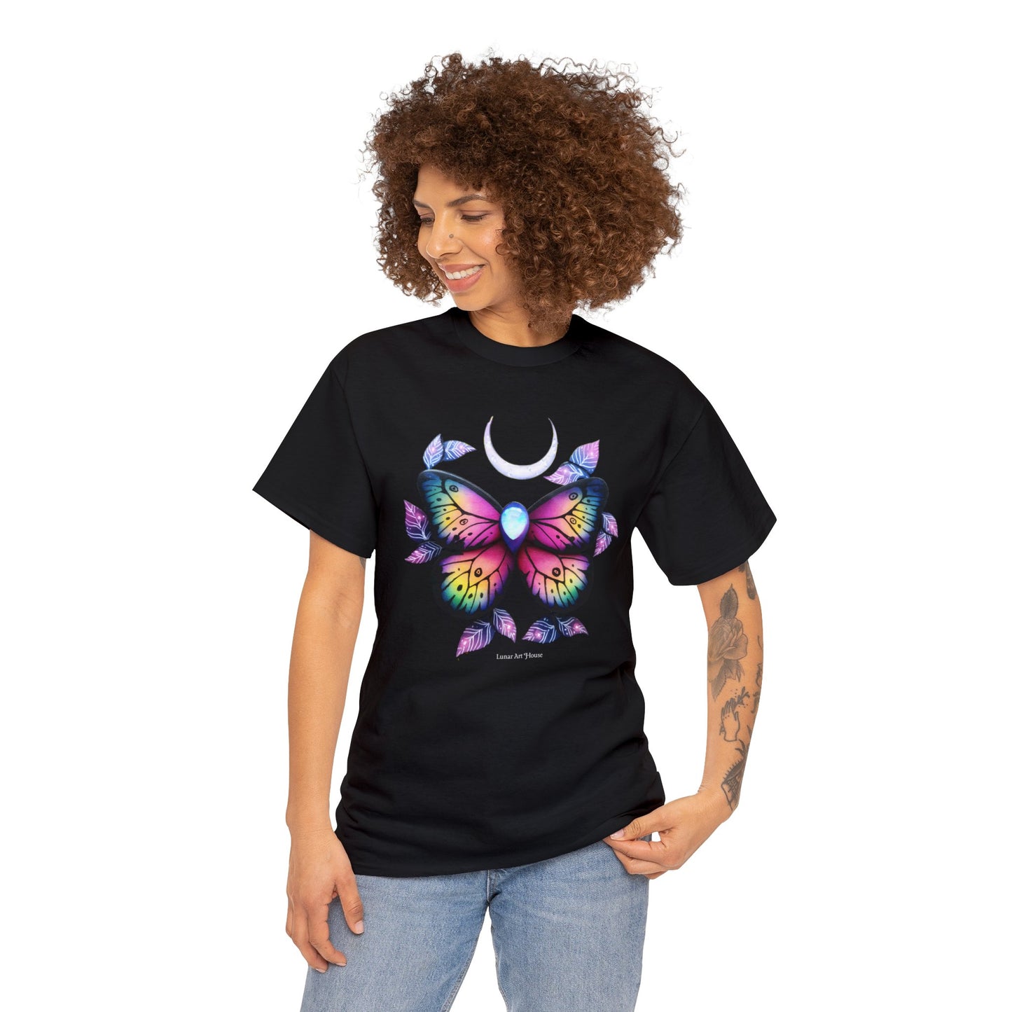 Rainbow Butterfly Tee