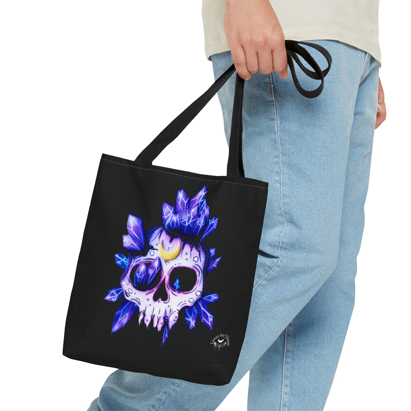 Crystal Skull Tote Bag