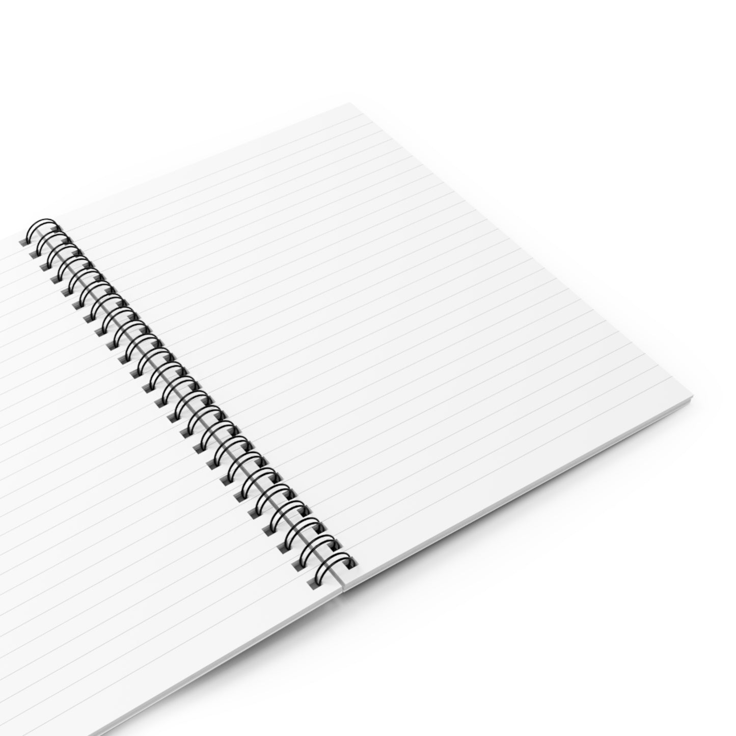 Sad Skull Spiral Notebook