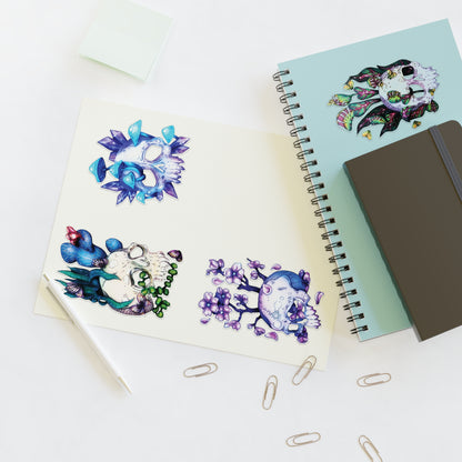 More Skulls Sticker Sheet