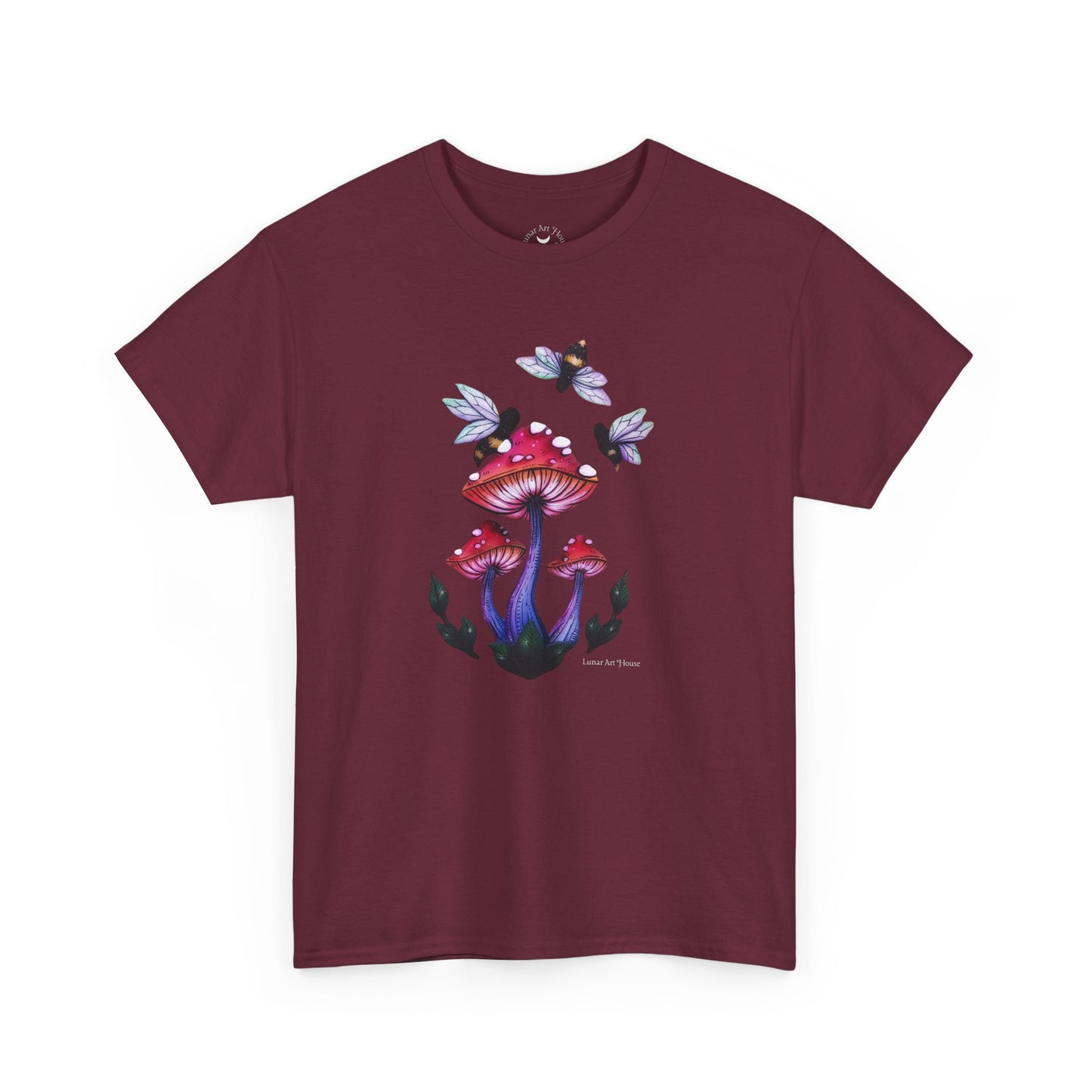 Mushrooms and Bees Tee