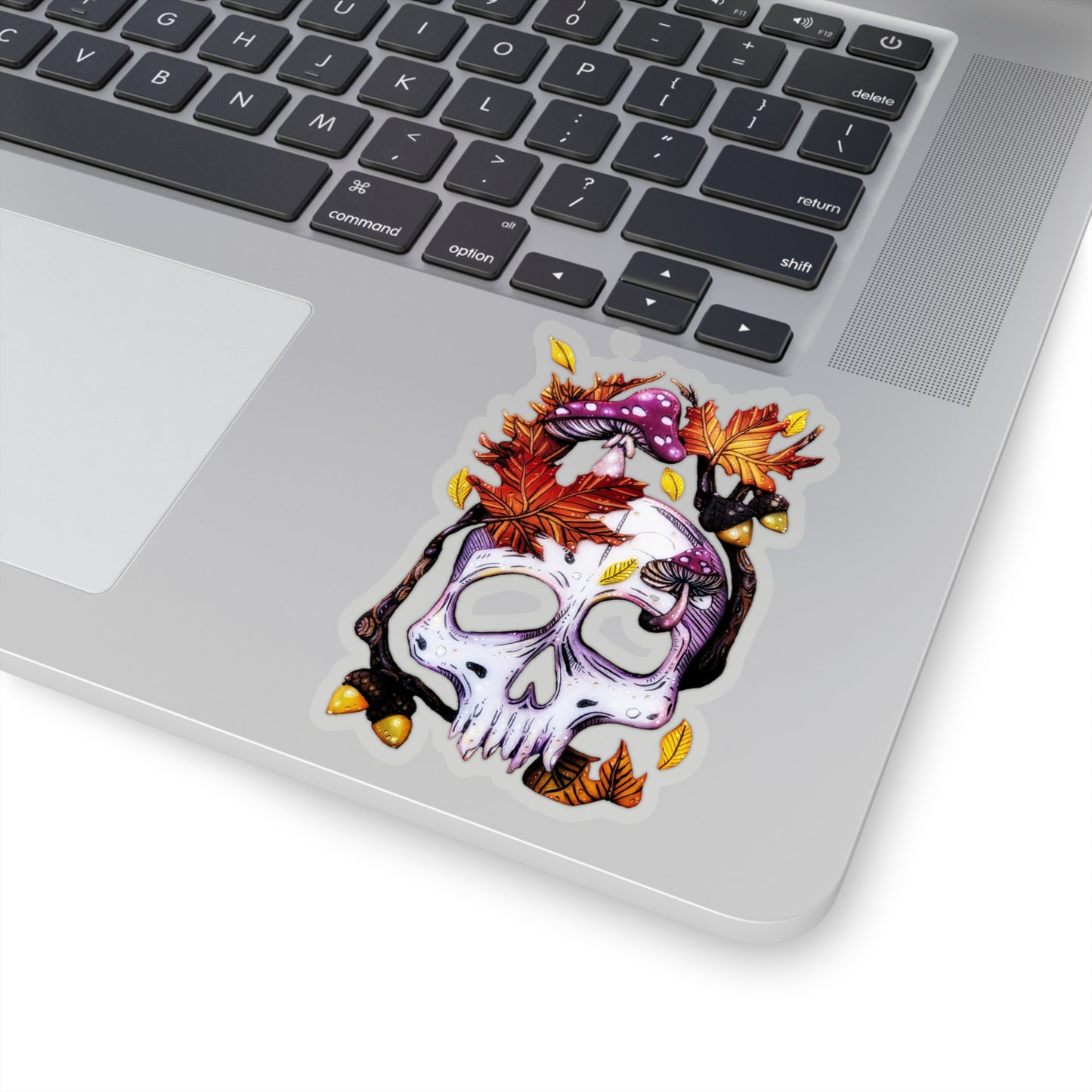 Autmn Skull Sticker