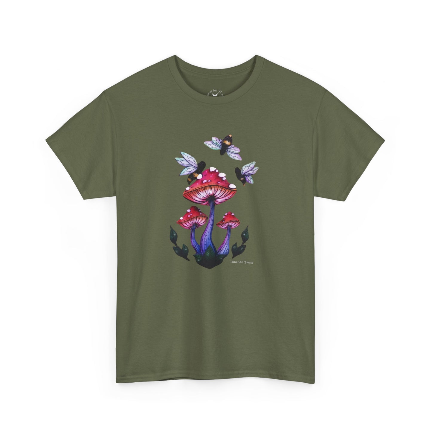 Mushrooms and Bees Tee