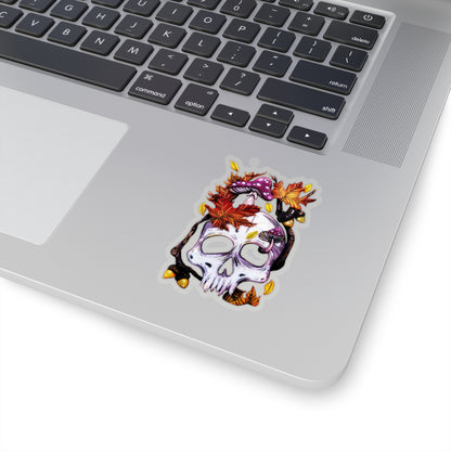 Autmn Skull Sticker