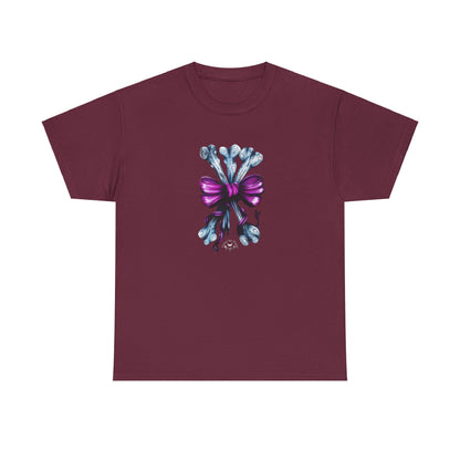 Bones in a Bow Tee