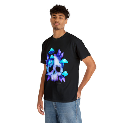 Crystal Mushroom Skull Tee