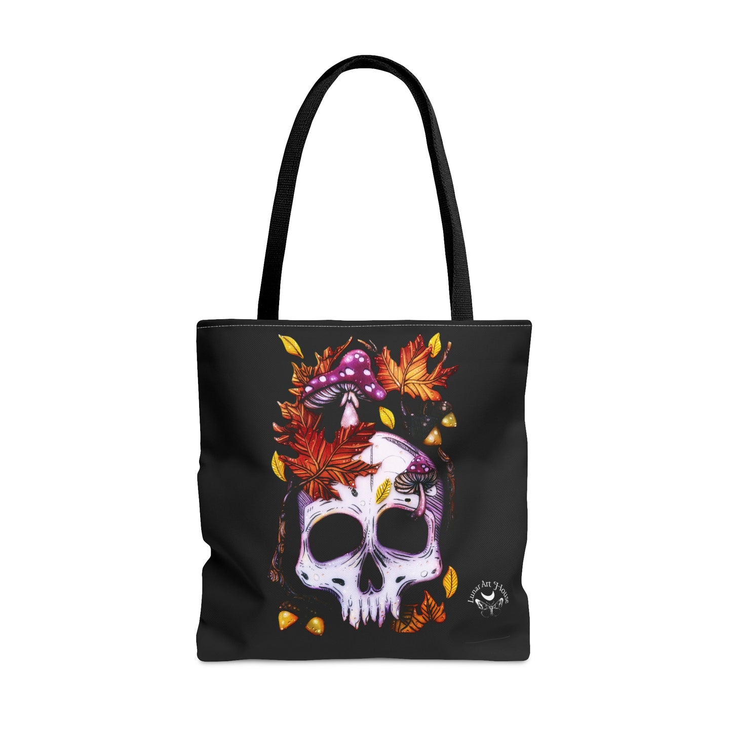 Autmn Skull Tote Bag