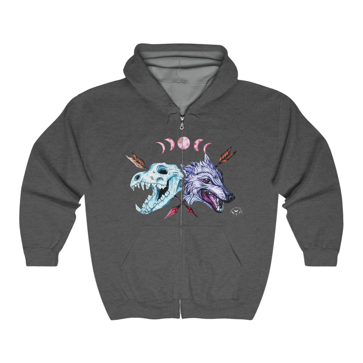 Wolf Zip Up Sweatshirt