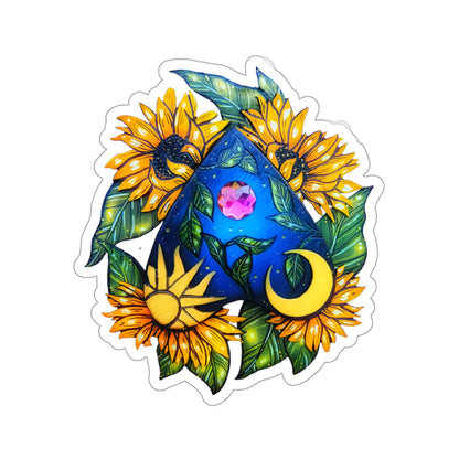 Sunflower Planchette Sticker