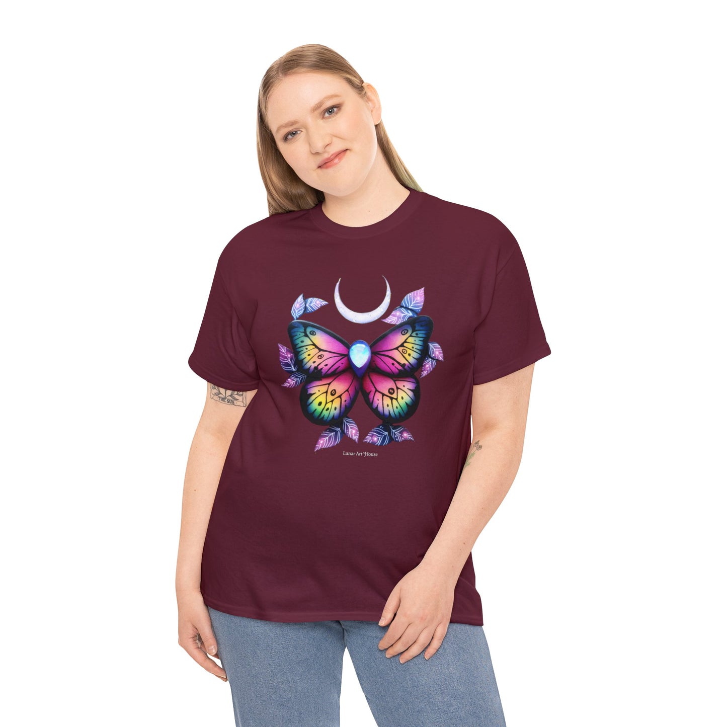 Rainbow Butterfly Tee