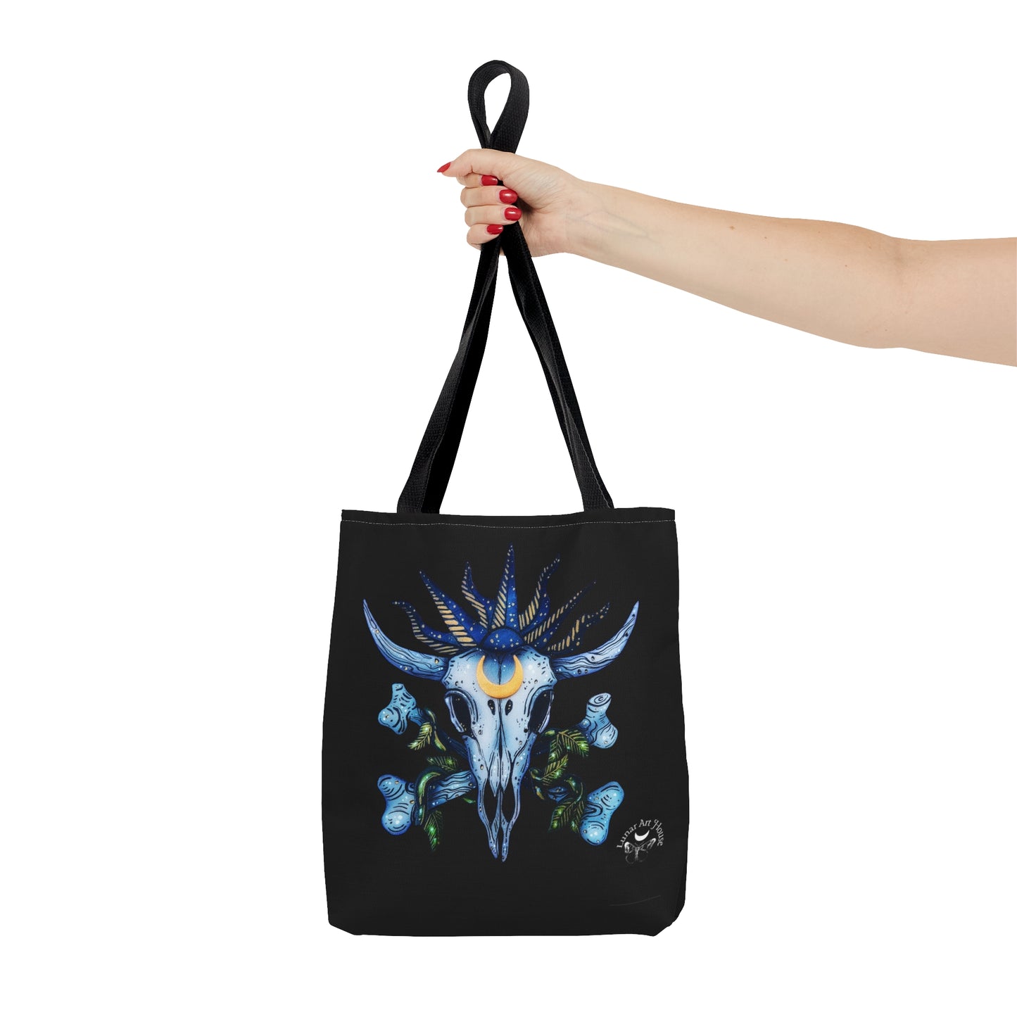 Cow Skull Tote Bag
