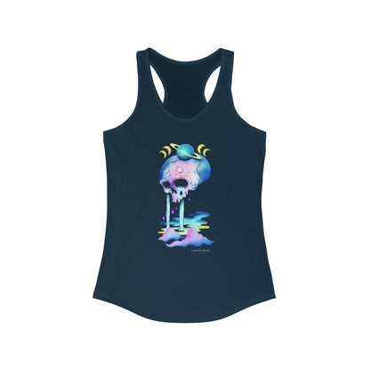 Sad Skull Racerback Tank