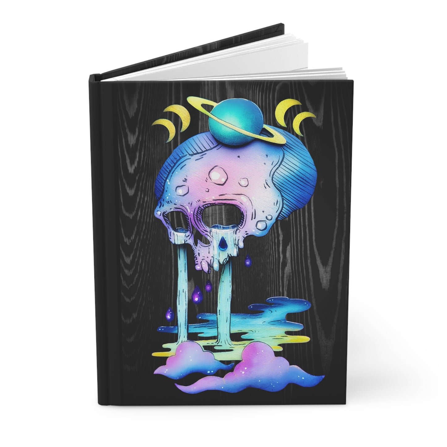 Sad Skull Hardcover Journal