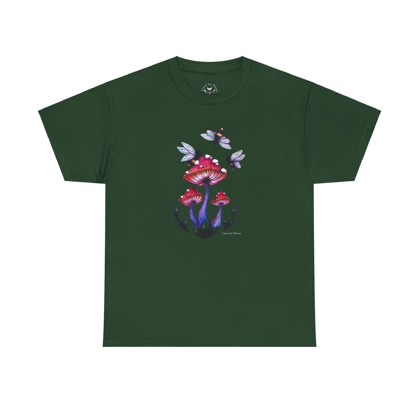 Mushrooms and Bees Tee