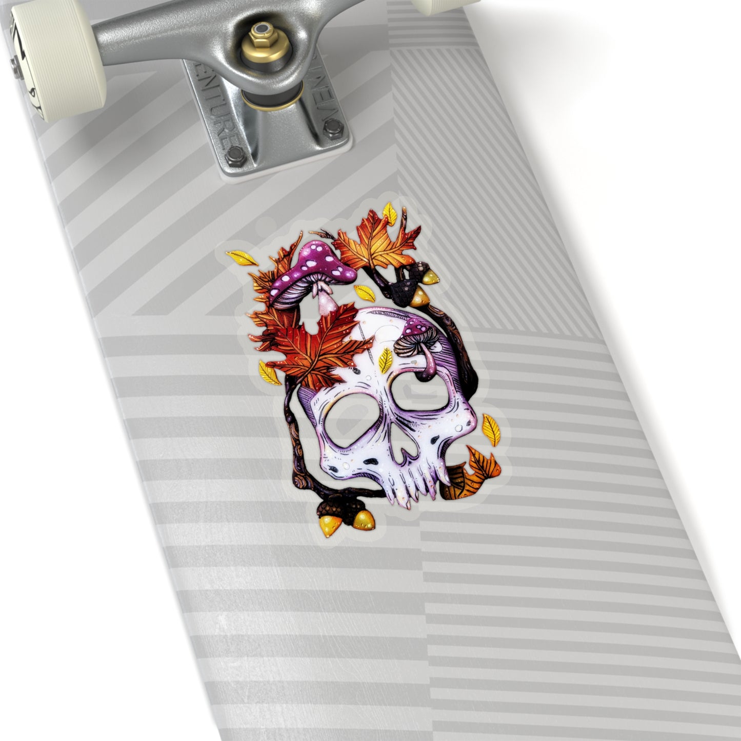 Autmn Skull Sticker