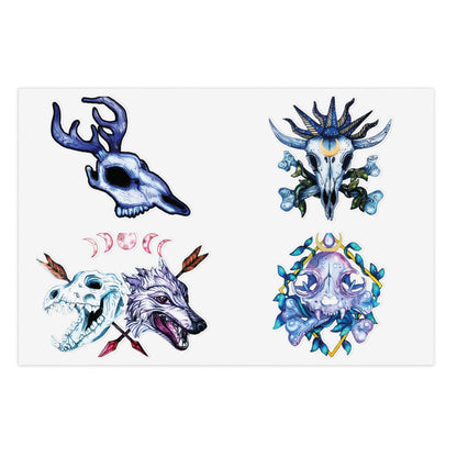Animal Skulls Sticker Sheet