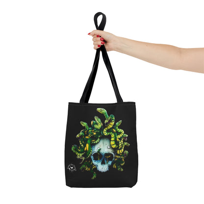 Medusa Skull Tote Bag
