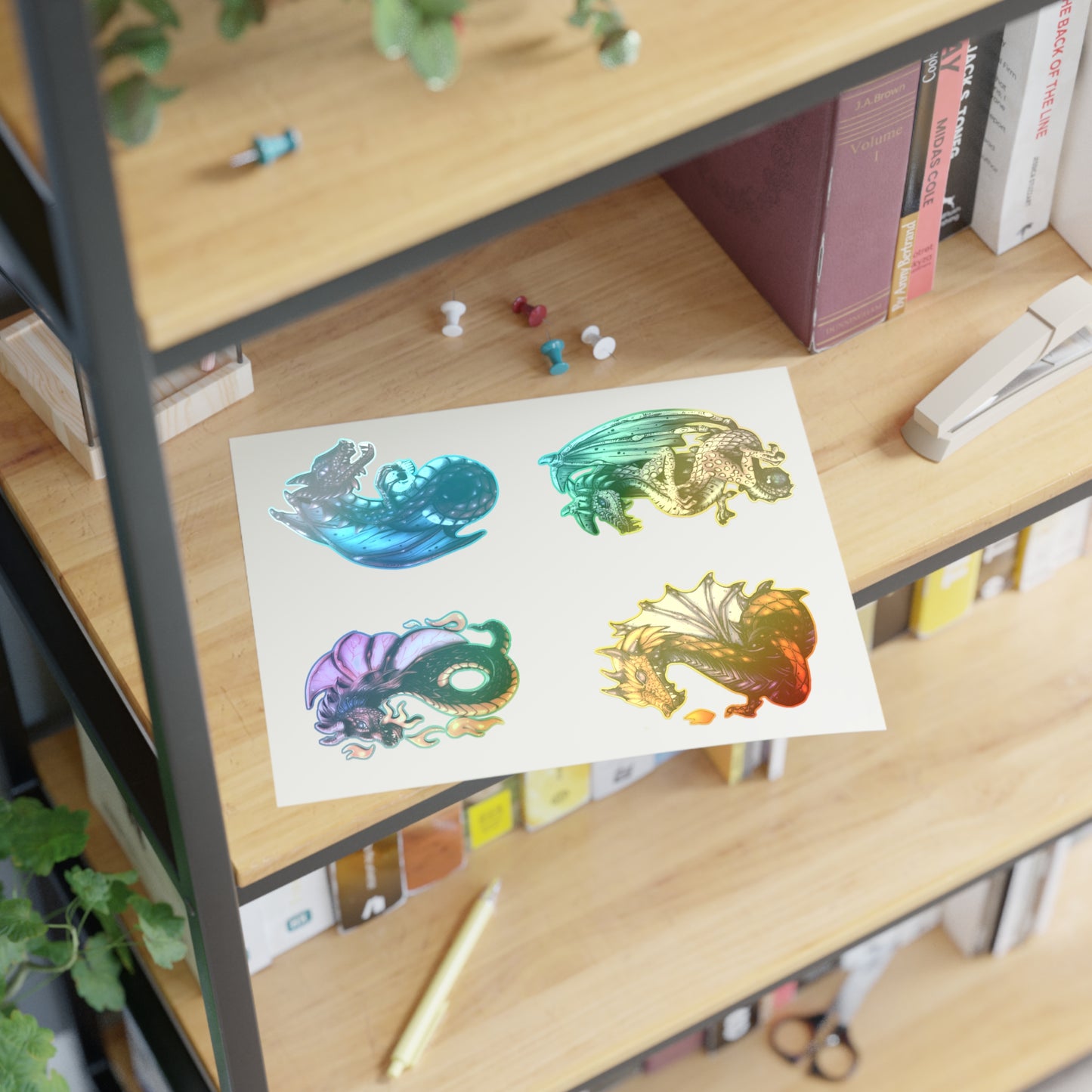 Dragons Sticker Sheet